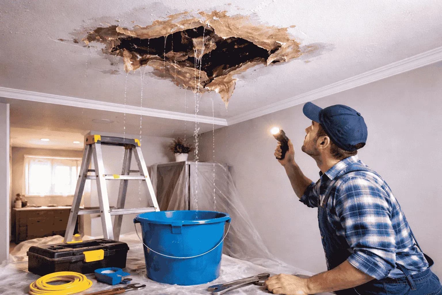 The Smart Way to Fix Ceiling and Wall Seepage